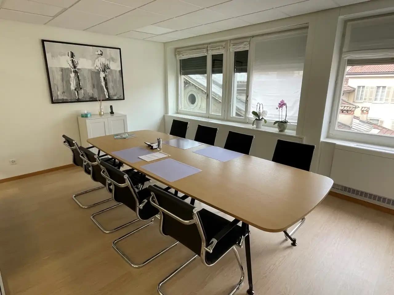 Sala riunioni dello Studio Legale Haab Legal, Lugano